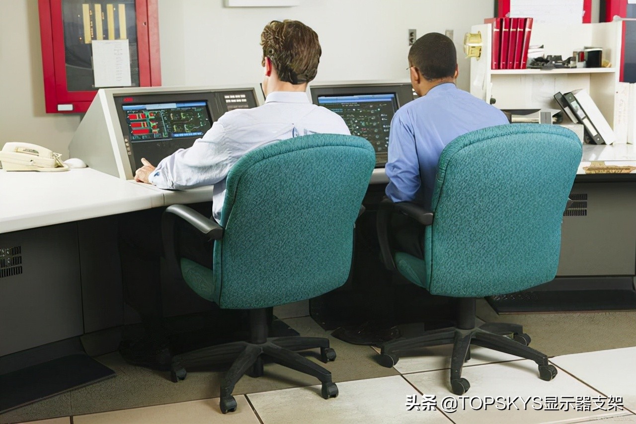 AOC双屏显示器支架,电脑显示器双屏支架