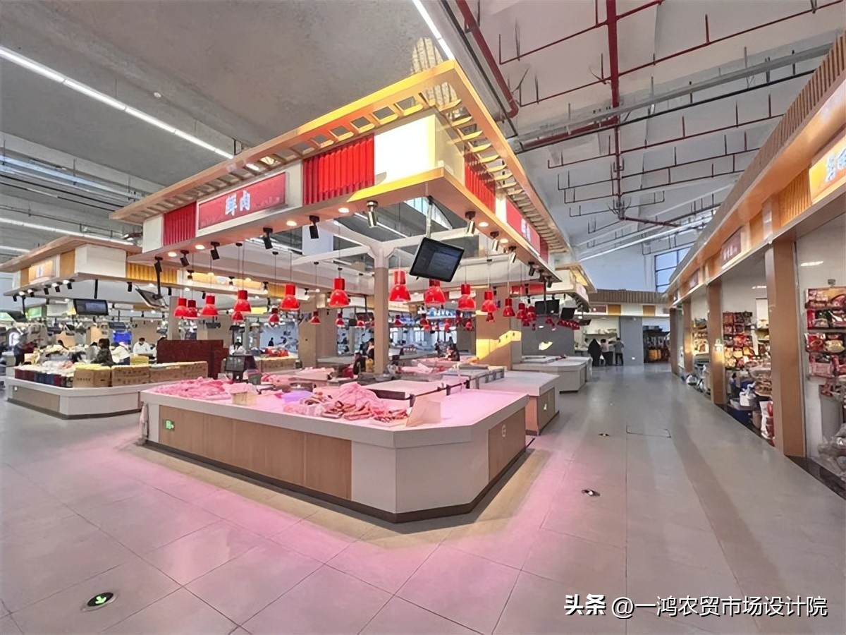 农贸市场设计案例改造,门头沟农贸市场设计案例