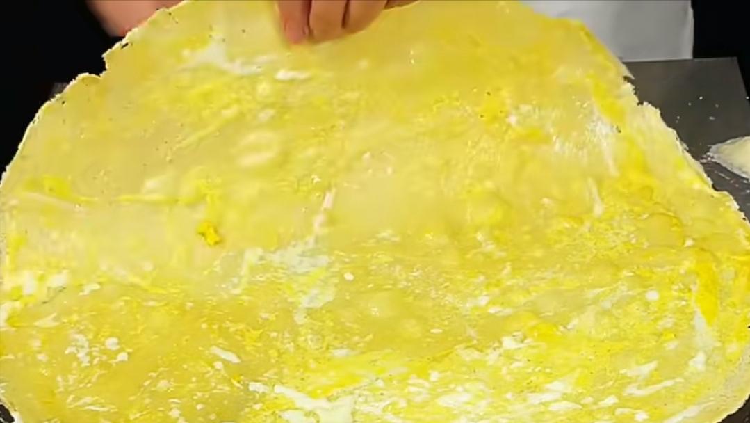 苏州菜煎饼正宗做法,山东正宗菜煎饼做法