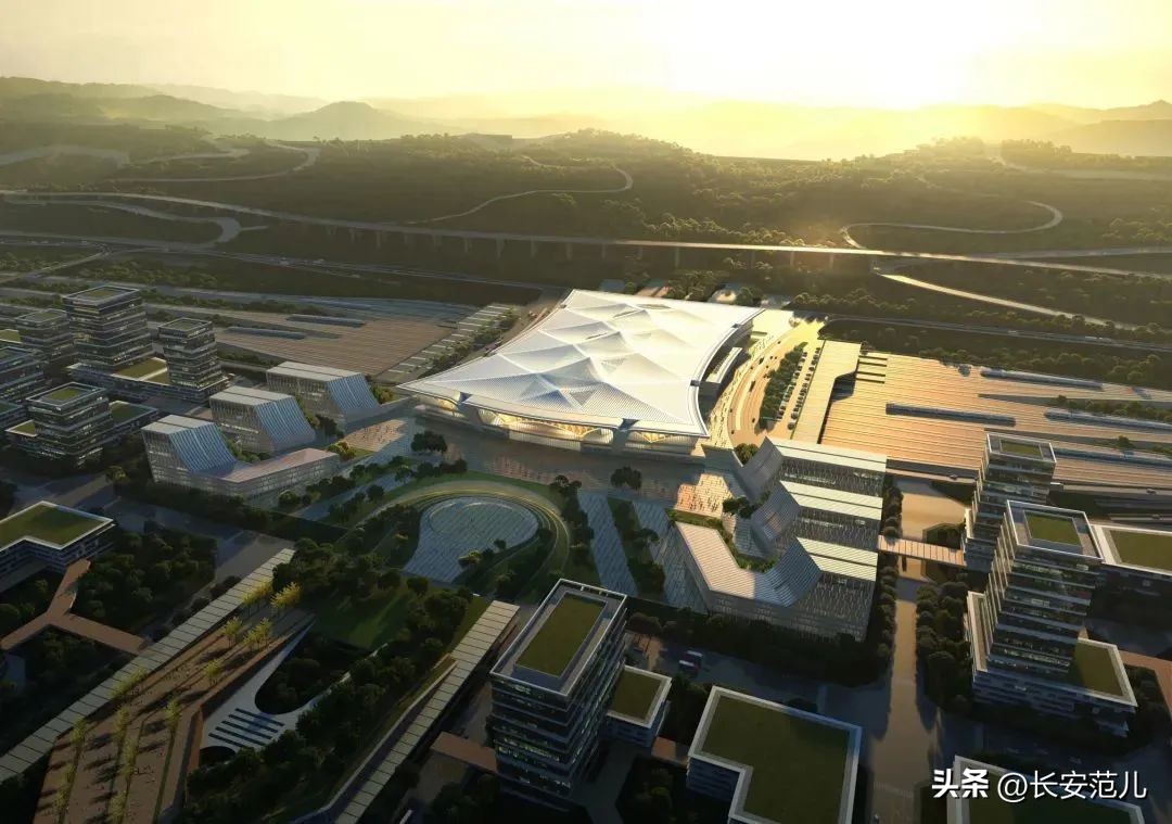 西安东成高铁规划图,西安高铁东站片区最新规划