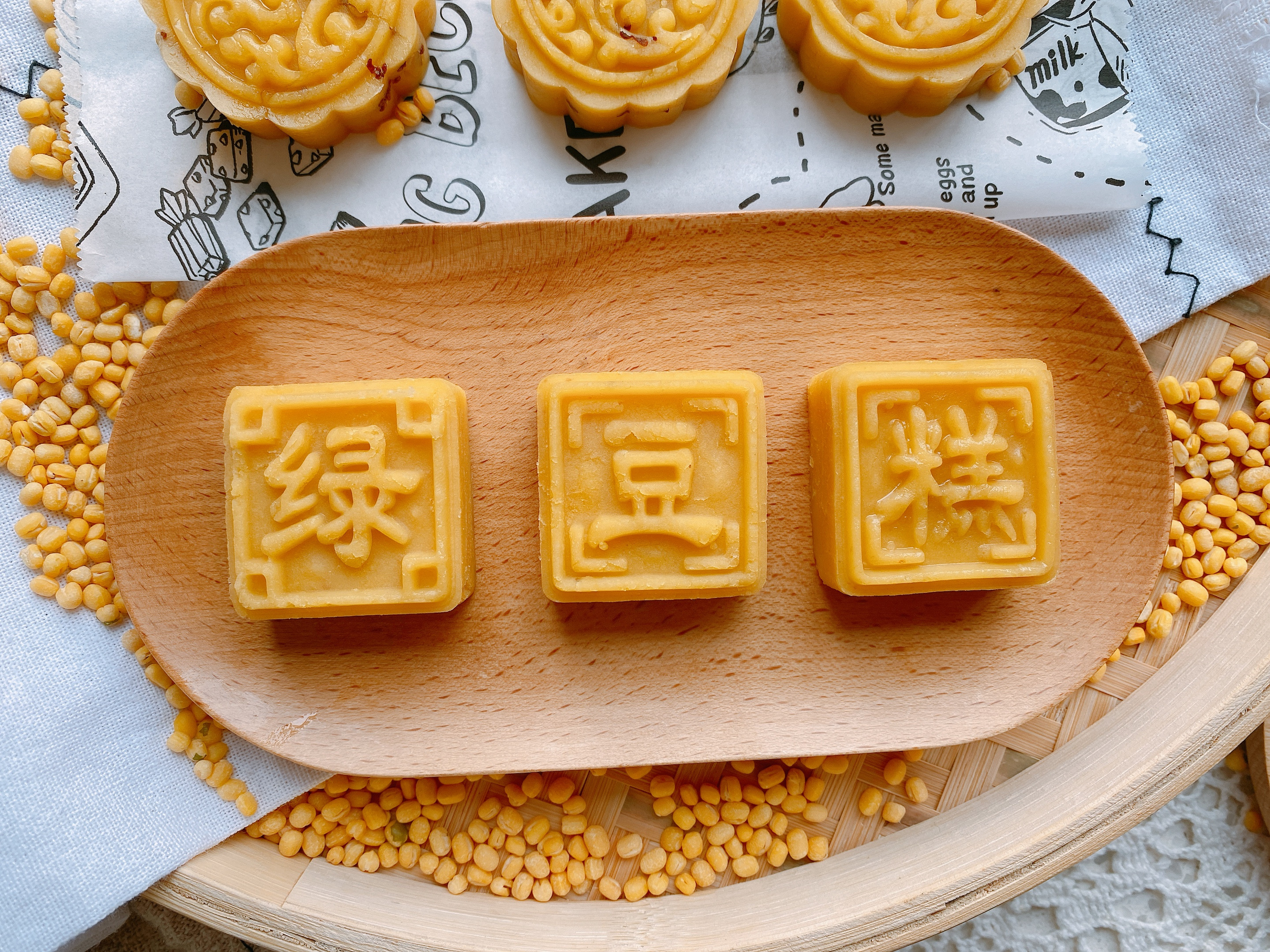 端午节可以做绿豆糕吗,端午节和孩子们一起做绿豆糕