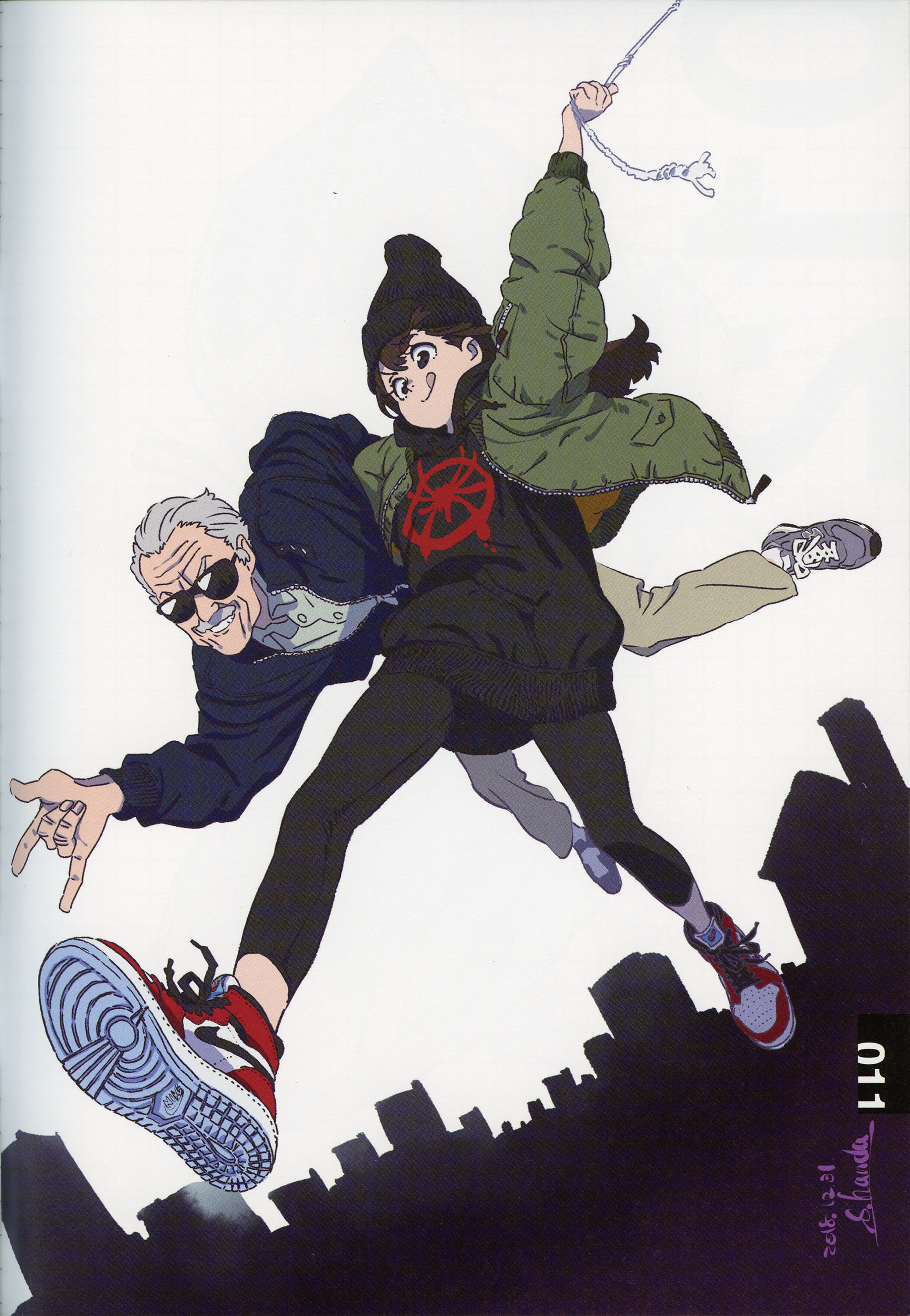 「恋鞋狂魔」给所有可爱少女「穿上潮鞋」｜画师岩崎将大作品欣赏