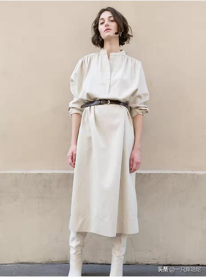 40岁女士气质高端穿搭冬裙,中年气质女裙高级感