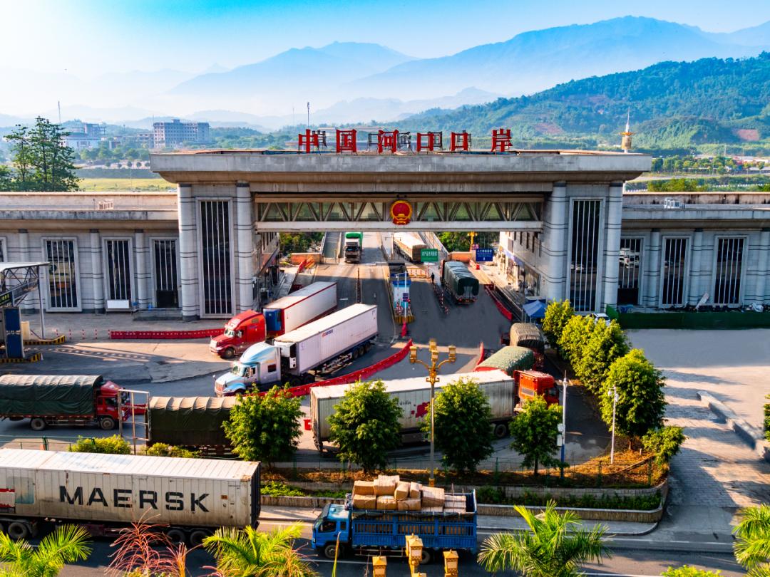 越南老街与云南河口县的交通,越南河口口岸最新通关通告