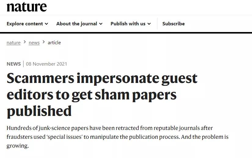 17000篇论文被撤稿,107篇撤销论文