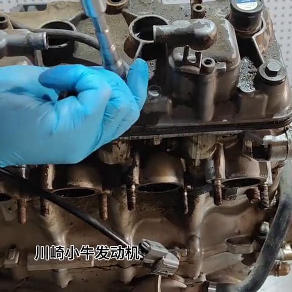 川崎zx6r发动机构造拆解,川崎大牛zx10r发动机拆解