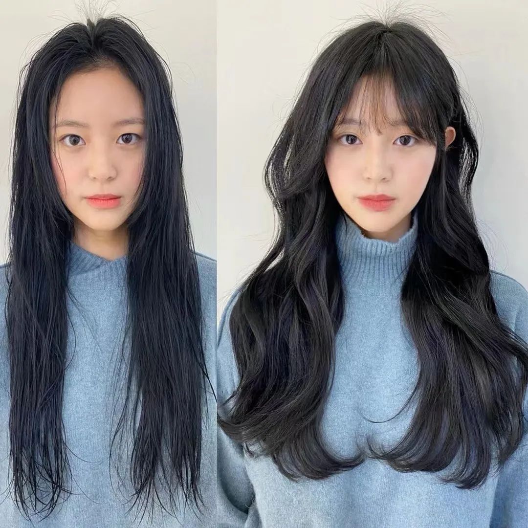 从来没剪过刘海剪什么刘海好看,很多年没有剪过这样的刘海了