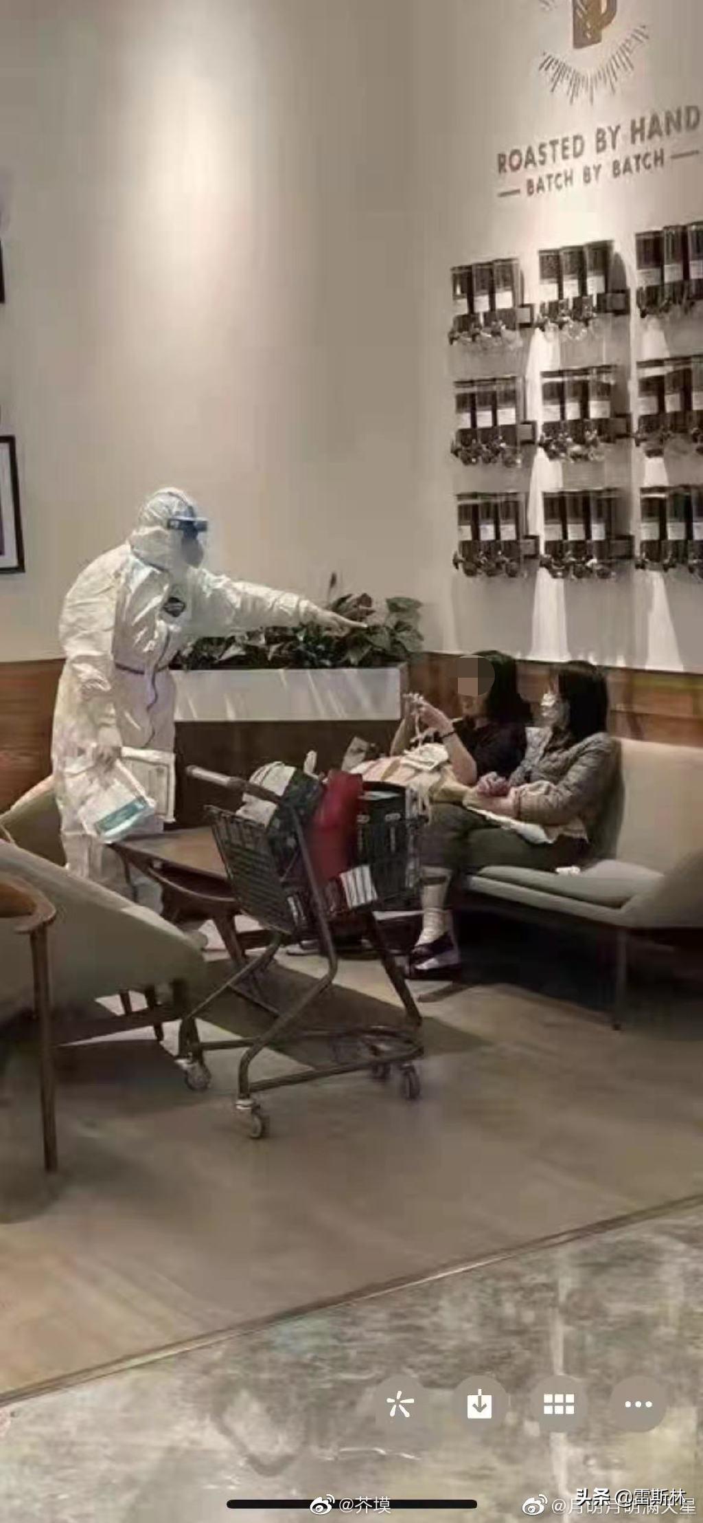 我们连楼道都出不去,她们却跑去杭州逛来福士?