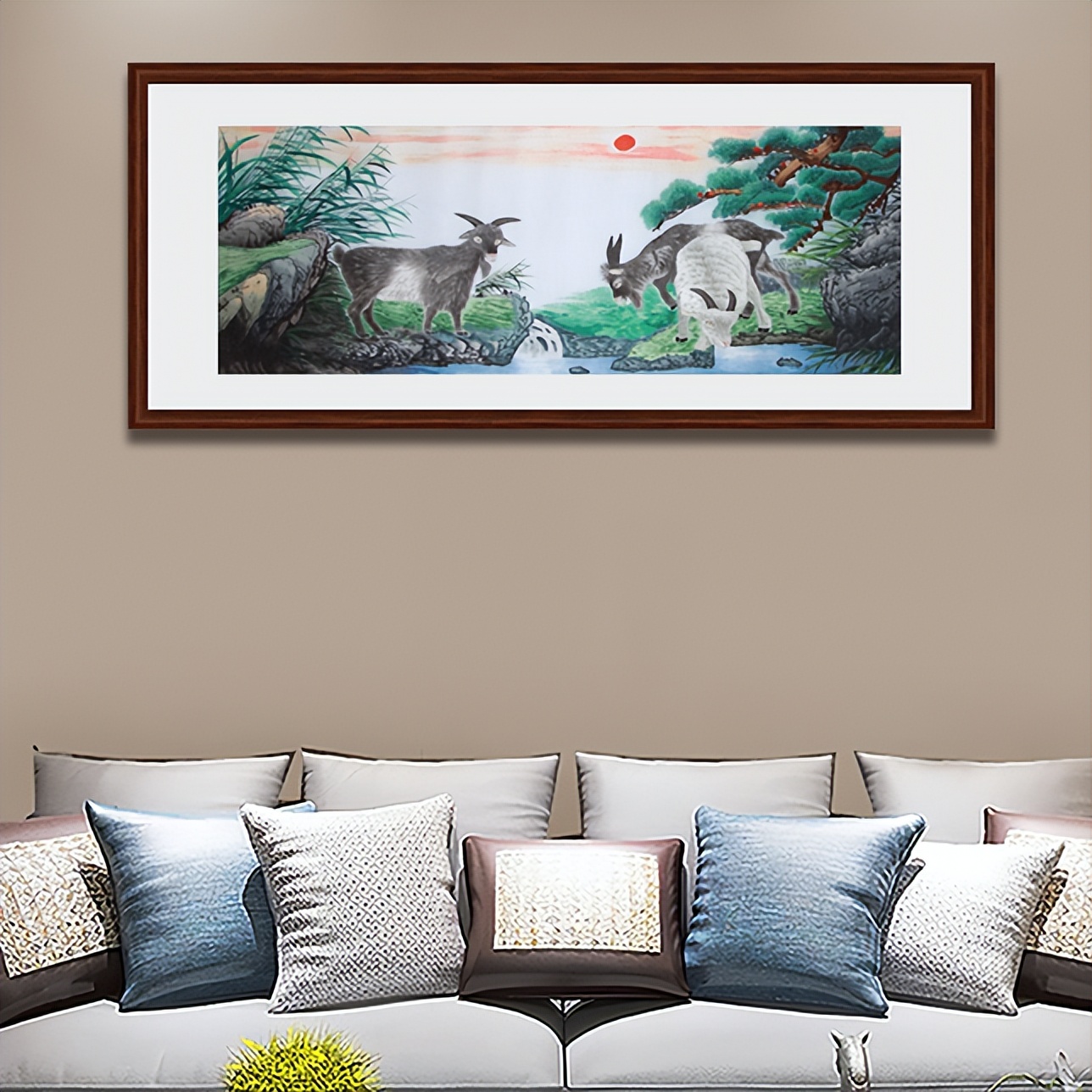 客厅挂什么画吉祥平安,客厅挂什么画好吉祥室内挂画推荐