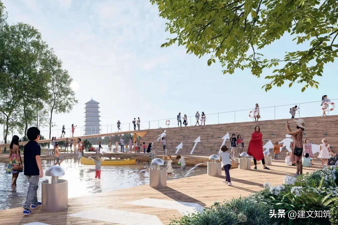 【荐筑】竞赛三等奖丨扬州小调：扬州三湾公园建筑设计/立木设计