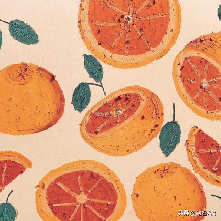 治愈了一切的不可爱图片,油画棒森系小清新插画