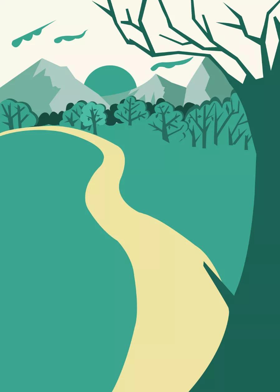 如何画插画感的画,来来绘画