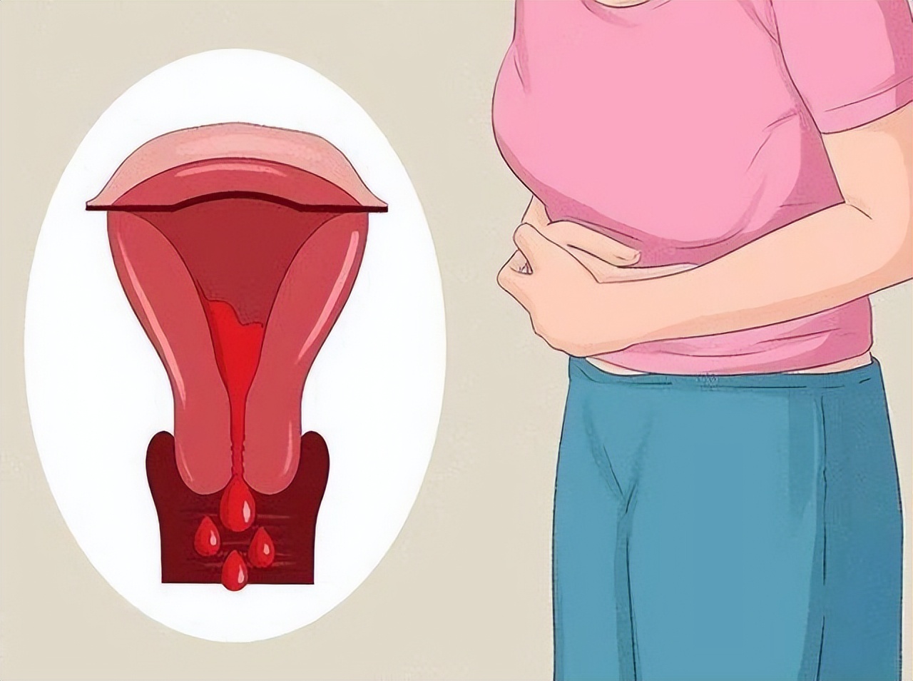 女性来例假时，身体流出的一股血块是什么？是身上掉下的肉吗？