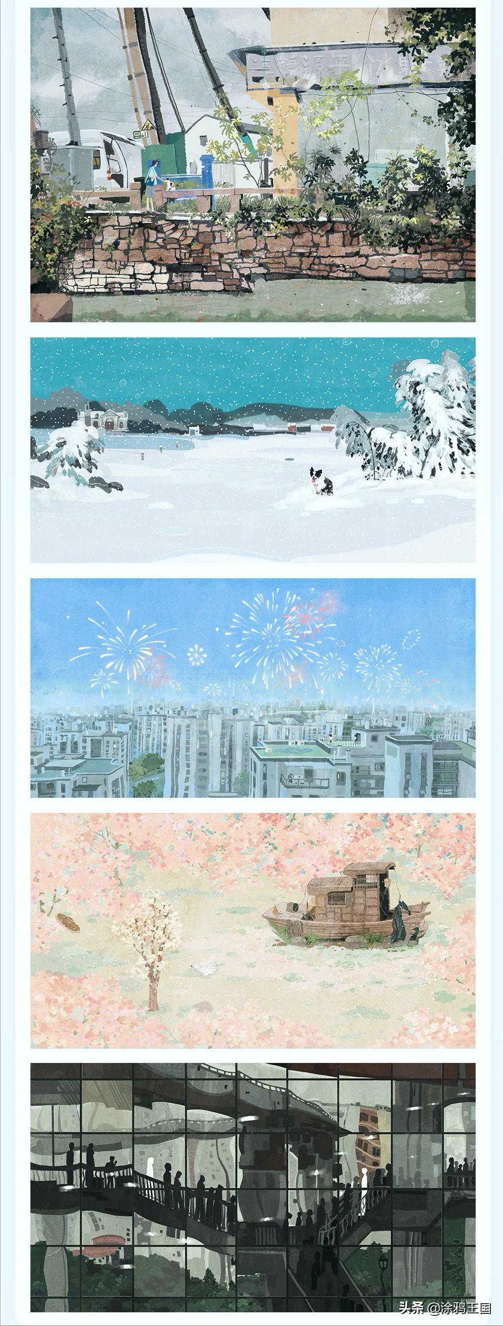 等待长夏与绿色，哆多新期插画班正在预约中——
