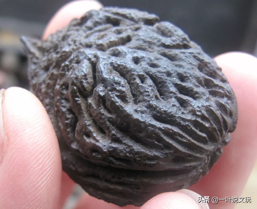 百年老桃核,破桃核可以盘吗