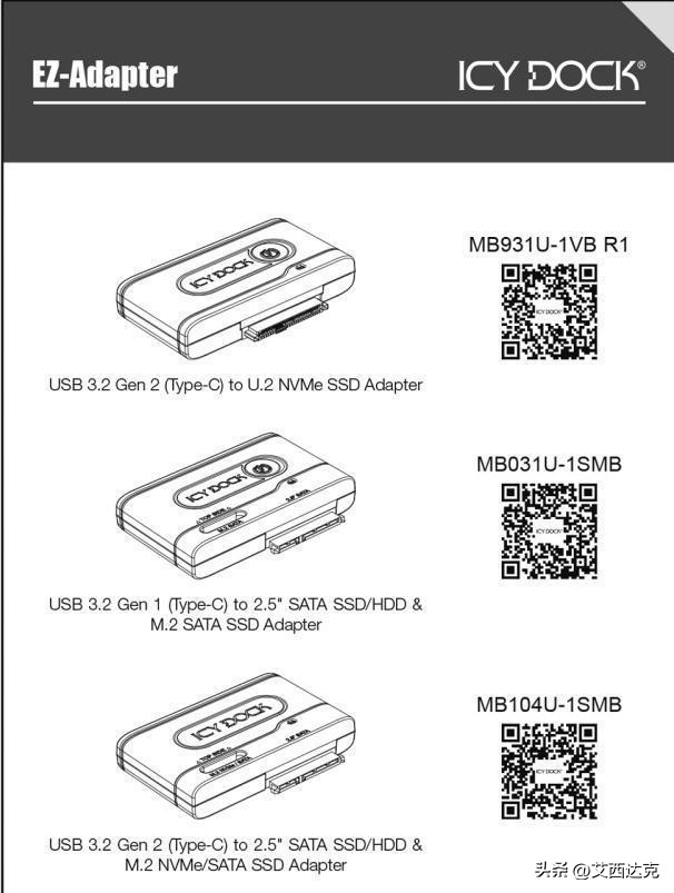 【开箱简测】ICYDOCKMB104U-1SMB硬盘读取器功能简测