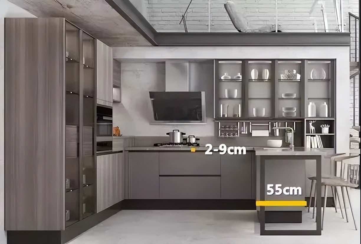 橱柜尺寸一般怎么设计比较好用,橱柜尺寸如何分得合理一些