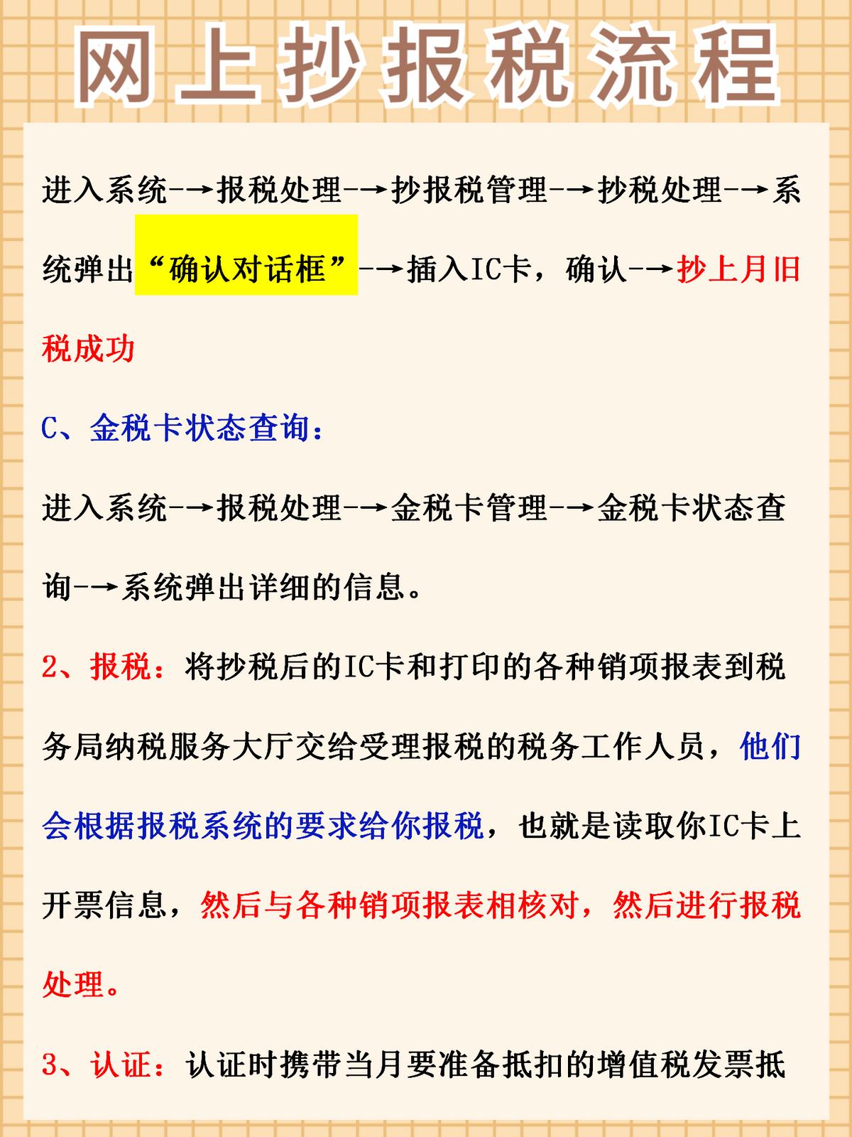 新手会计如何操作电子报税,网上抄报税的详细步骤