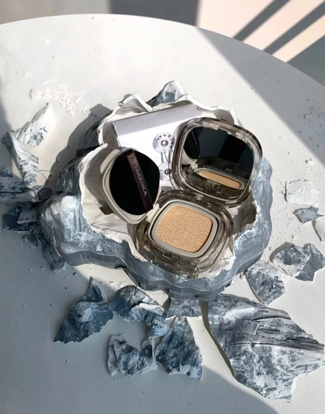 化妆品套装送气垫,冰岛气垫