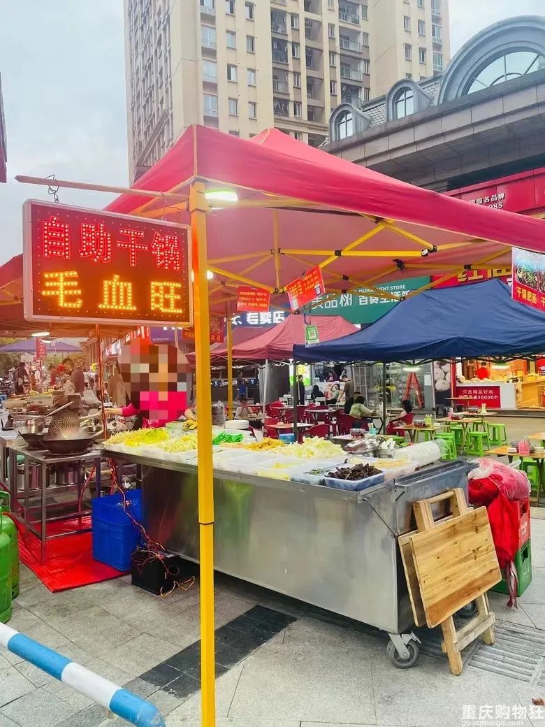 民心佳园夜市前后对比,城南家园很火的夜市