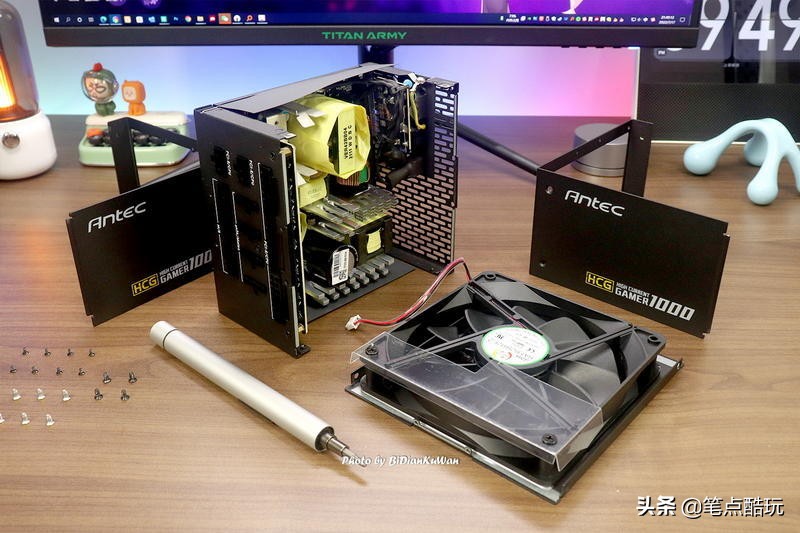 安钛克hcg850w全模组电源接线图解,安钛克机箱电源怎么拆