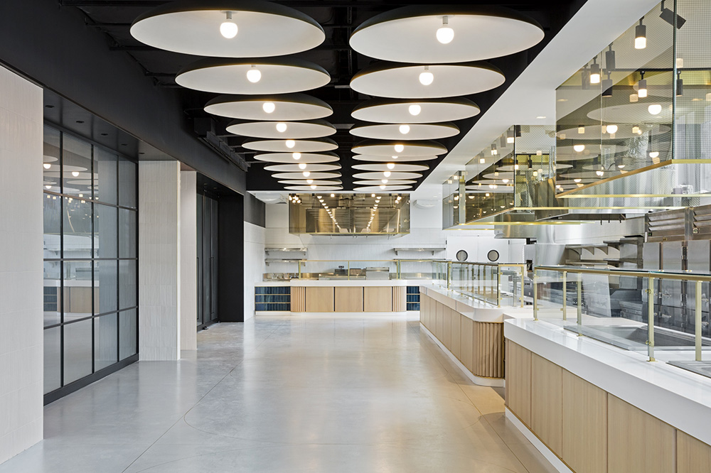 轻奢酒店风纽约Dock72写字楼大堂与公共空间设计欣赏