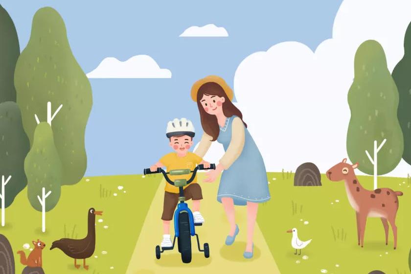 长高的季节每天陪孩子户外运动,儿童春季的户外长高运动