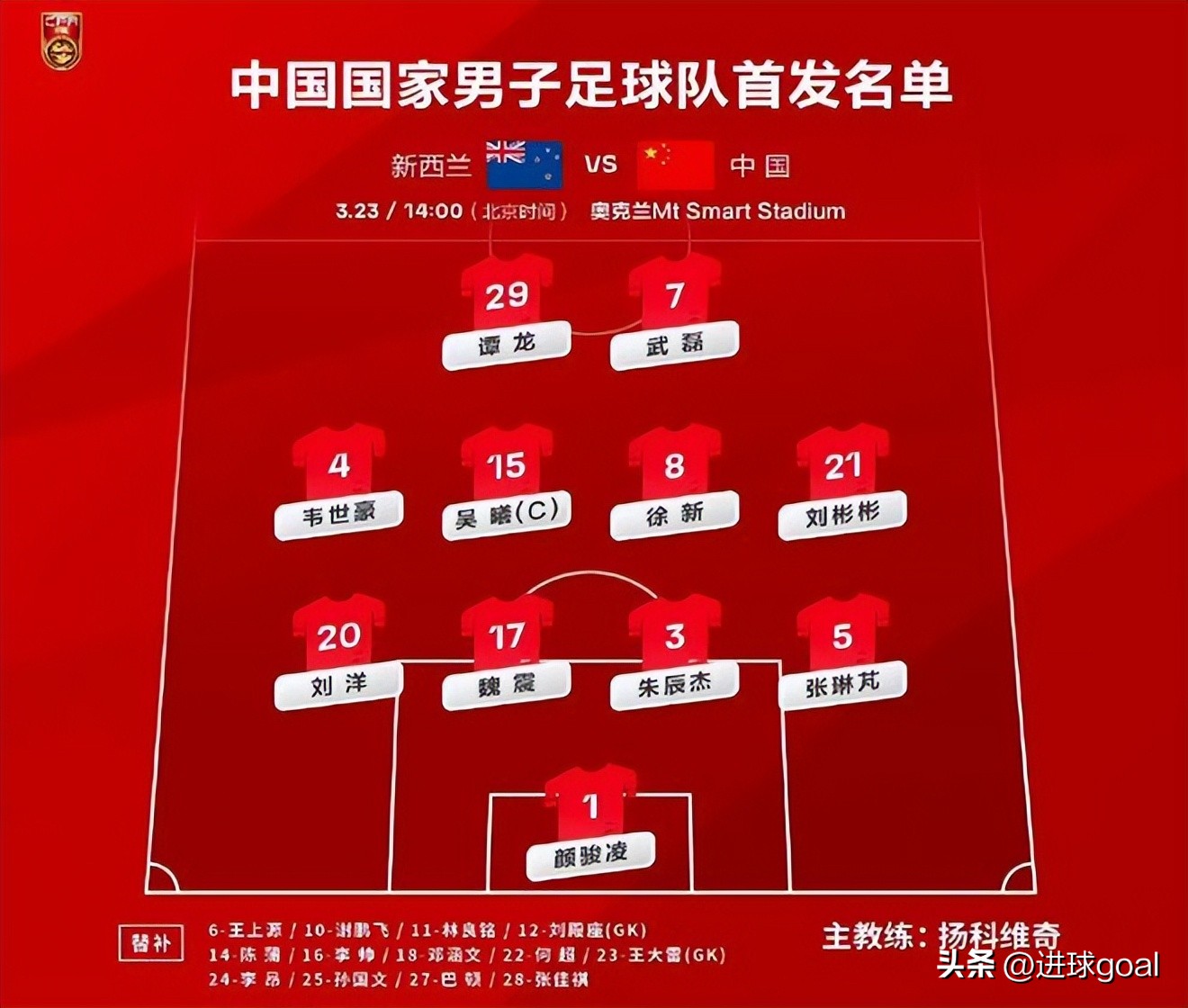 新加坡vs中国韦世豪和林良铭,国足12强赛首球武磊单刀被扑