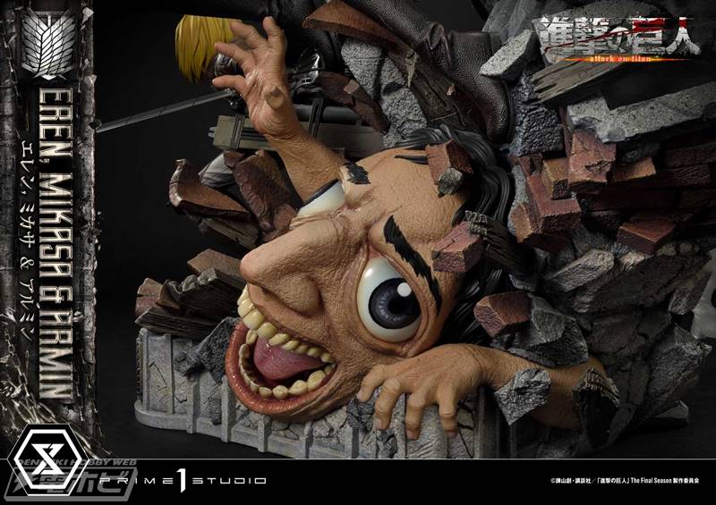 进击的巨人艾伦最终季手办,《进击的巨人》始祖艾伦手办