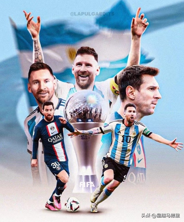 祝贺梅西第7次获得世界足球先生,梅西6次夺得fifa年度最佳球员
