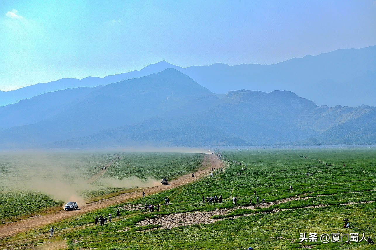 鄱阳湖千年石岛落星墩古建筑,鄱阳湖落星墩全景