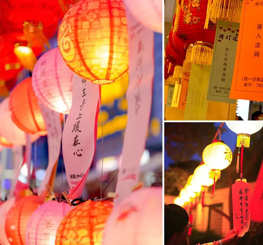 元宵节猜灯谜儿童制作画,小孩子画的元宵节猜灯谜主题画