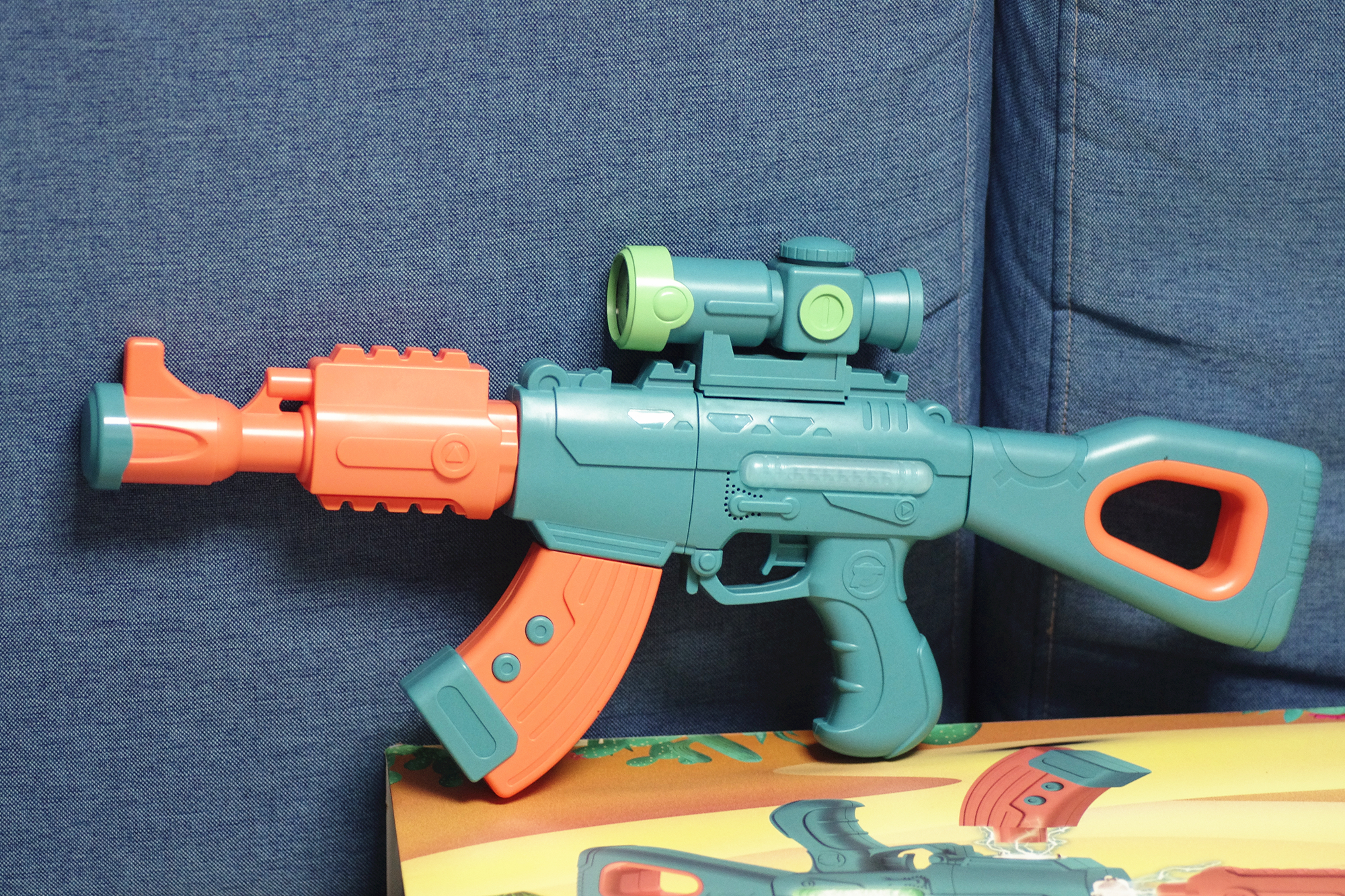 磁力拼接玩具枪,磁力枪宝宝玩具