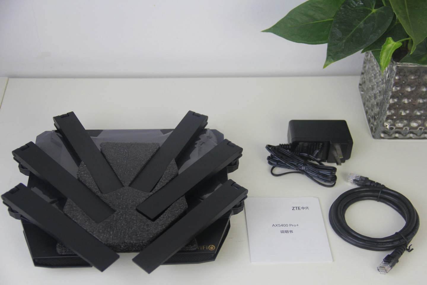 中兴ax5400prolan口千兆口,中兴路由器ax5400pro测试评测