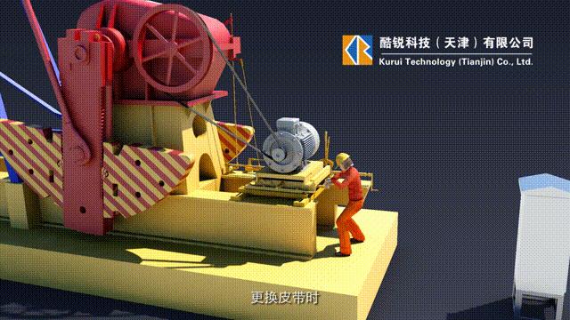 环保设备三维动画演示视频,cad建模三维动画演示制作