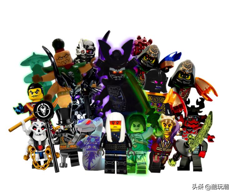 史上最全！乐高幻影忍者“全宇宙”，满足你的一切好奇