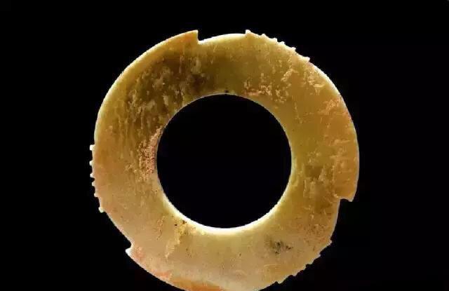 古玉结晶冰花,冰裂满纹古玉