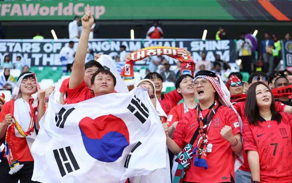 中国球迷为叙利亚欢呼,世界杯日本球迷欢呼