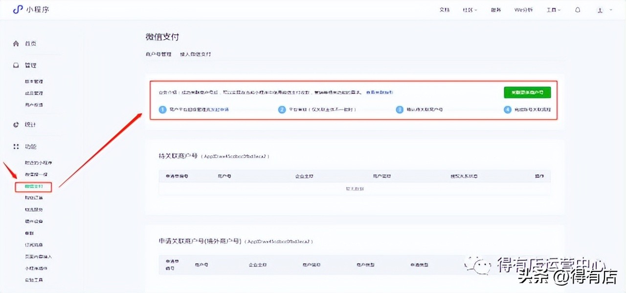 企业版小程序注册流程,微信小程序商城入驻流程