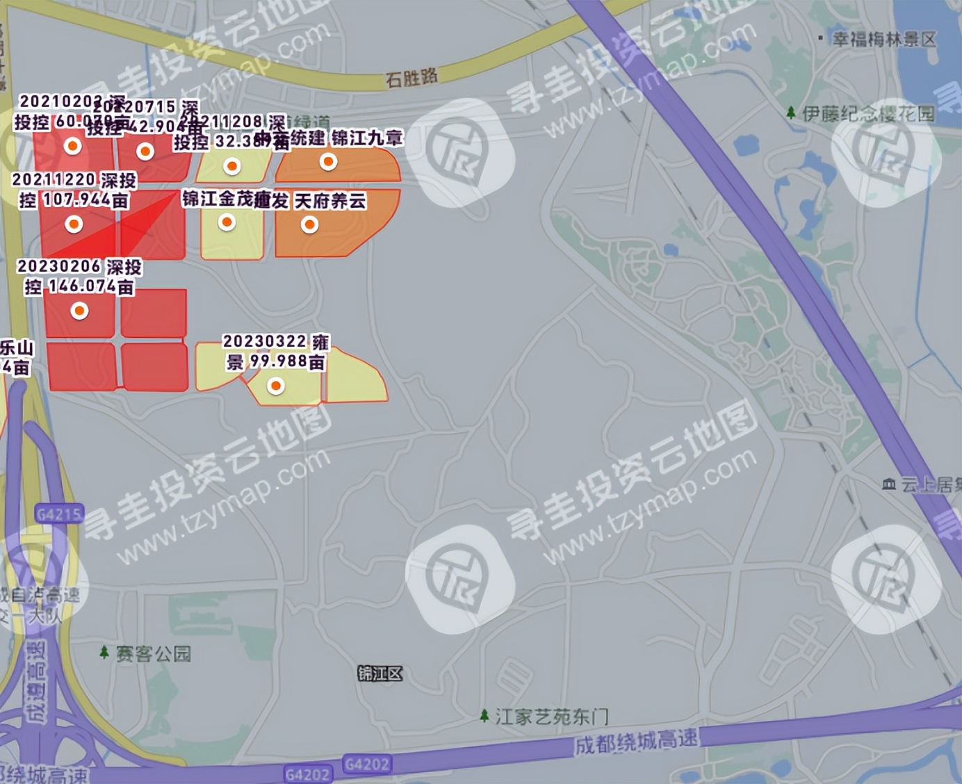 2023年还在拿地的房企,开发商拿地后规划的楼盘少了