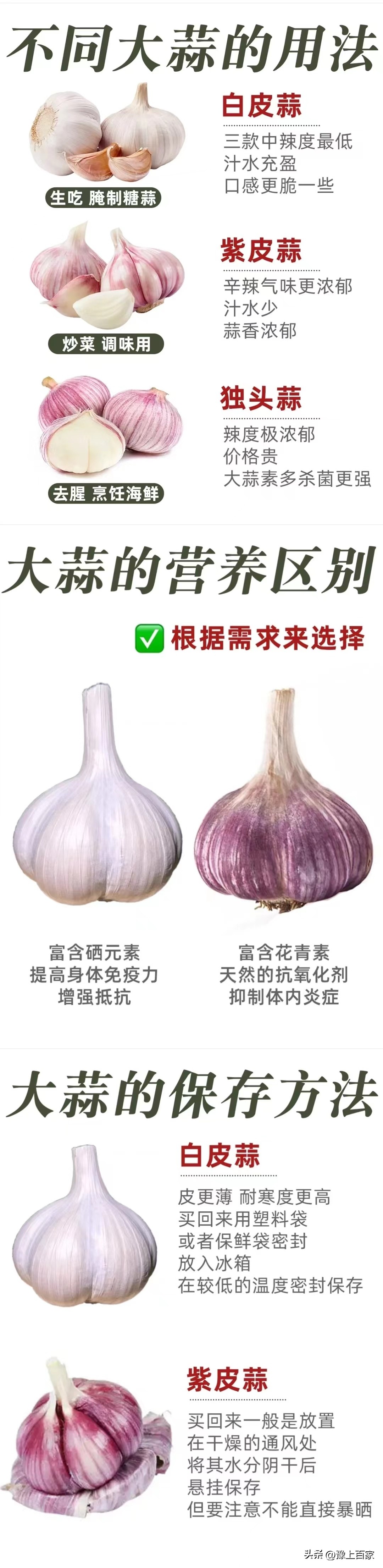 独头大蒜和普通大蒜的区别,脖子上套大蒜有什么科学依据吗