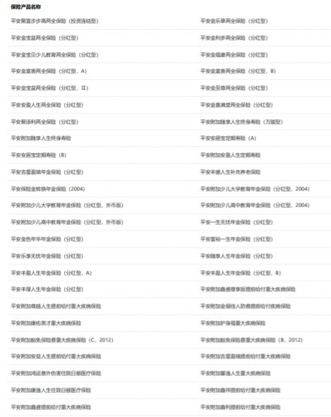 快速了解保险,中国平安保险集团