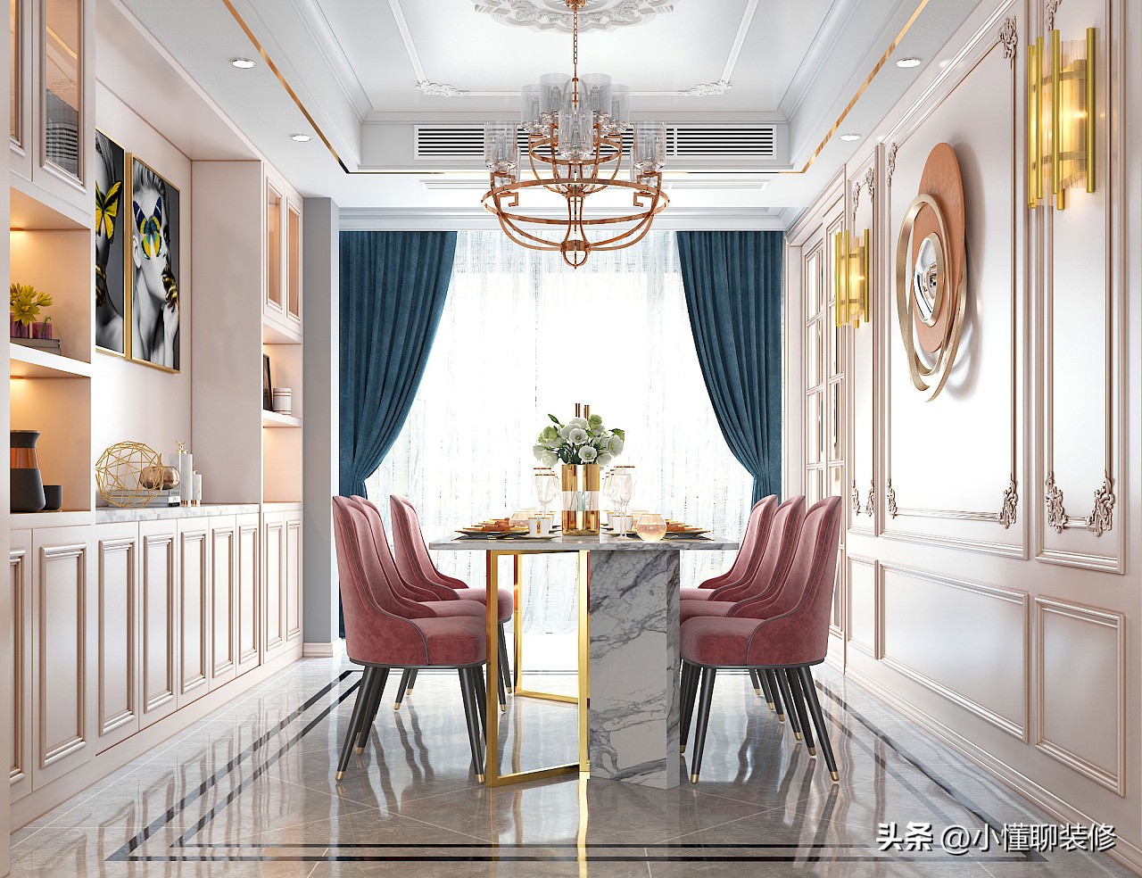 开放式餐厅怎么做隔断,开放式餐厅怎么摆设