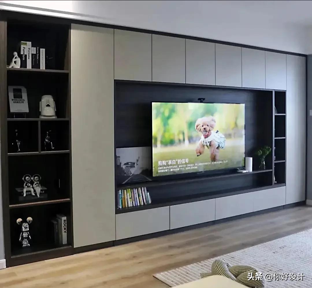二十款电视背景墙,二十款电视背景墙隐形门
