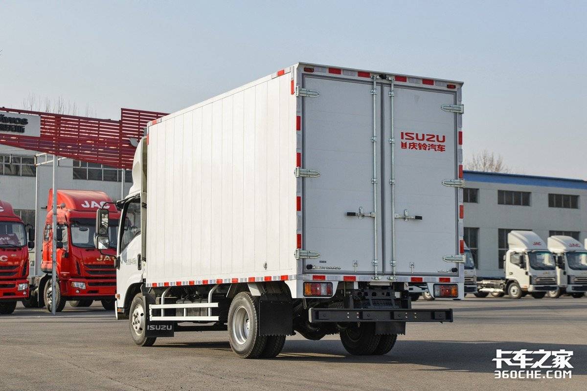 江铃凯运对比五十铃,庆铃五十铃m100最新款轻卡单排