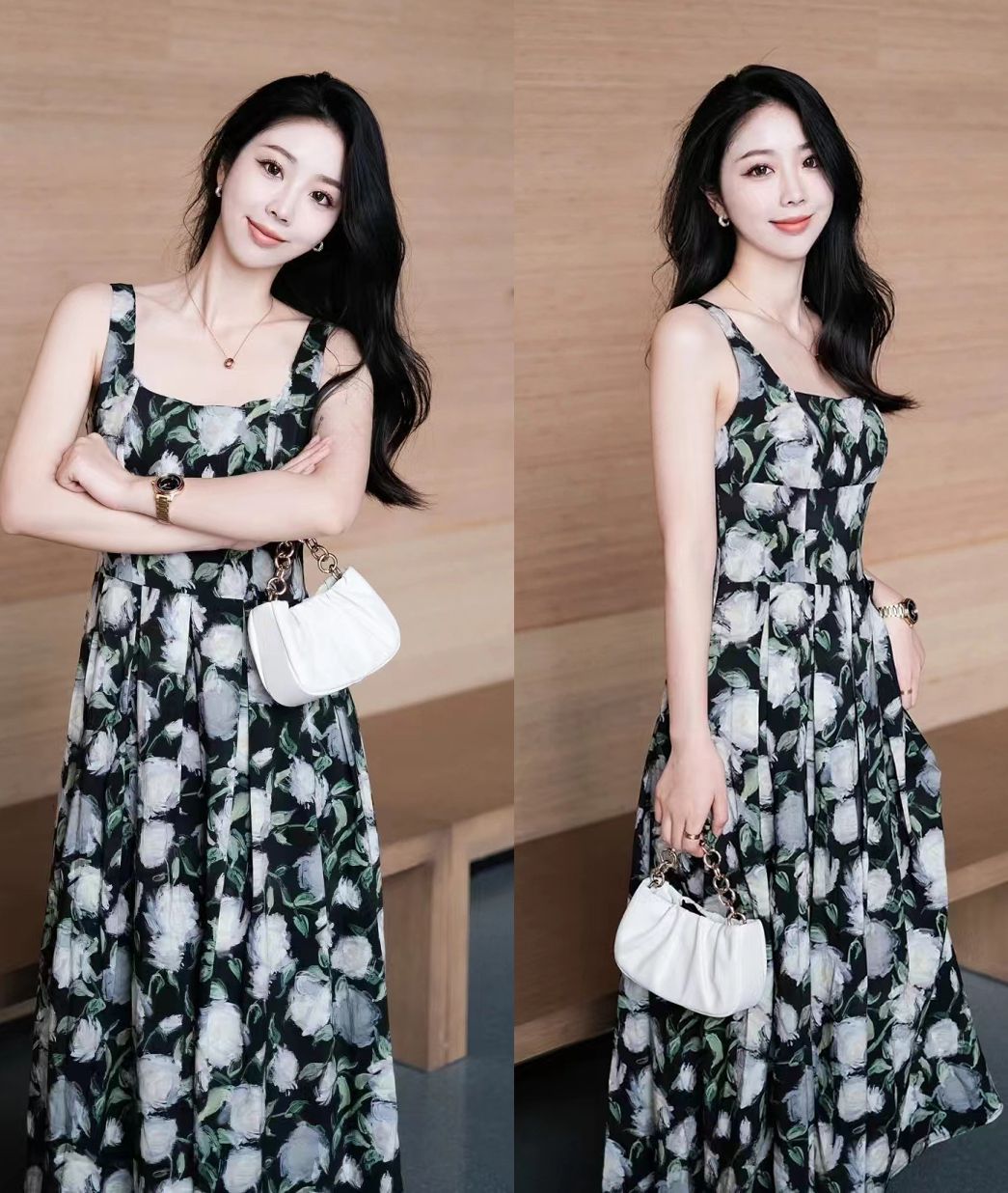 独特穿搭夏天气质连衣裙,夏季气质穿搭高级感裙子