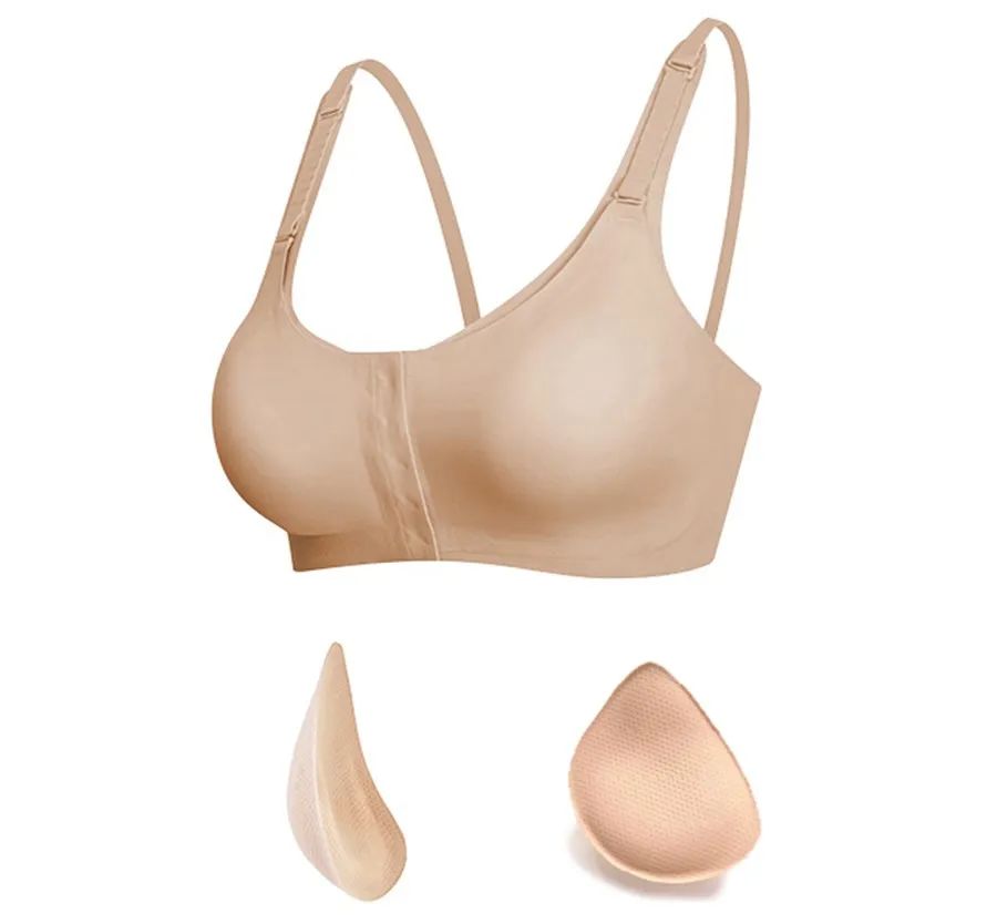 被「无尺码」内衣忽略的乳房。