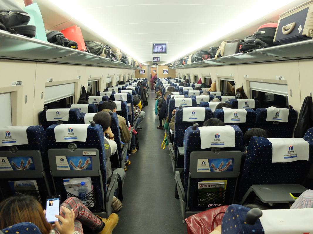 南京到北京的高铁二等卧,复兴号二等座南京到武汉