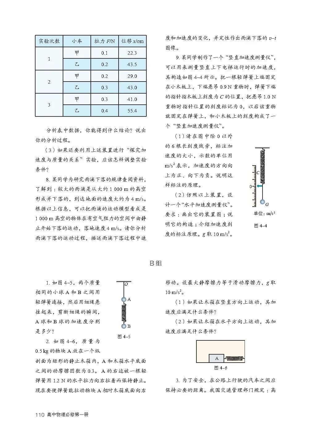 人教版高中物理教材电子版,2023高一物理电子课本人教版