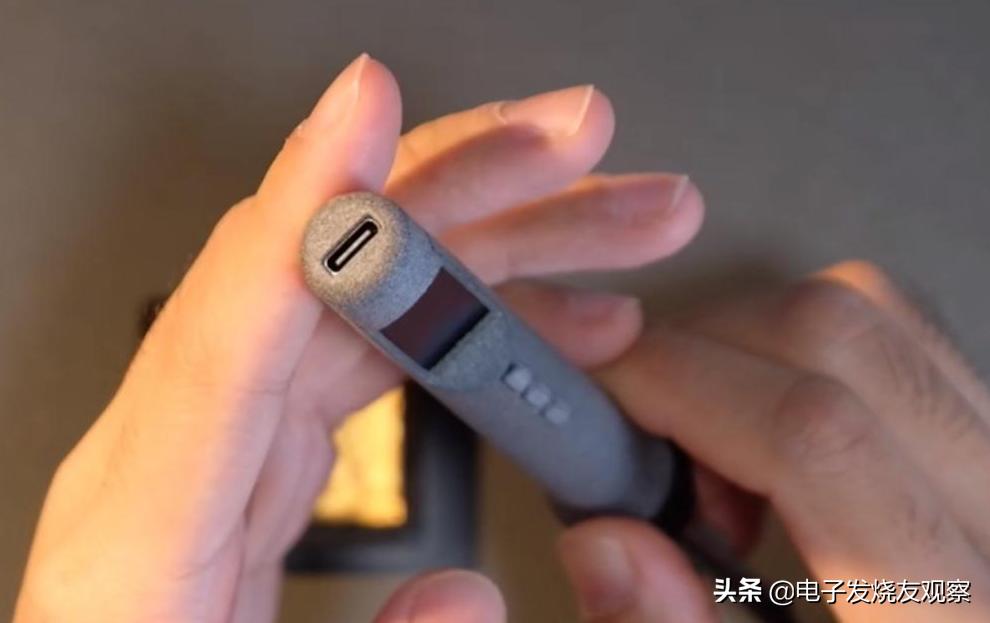 diy高频电烙铁焊接锂电大单体,数显恒温高频可调电烙铁